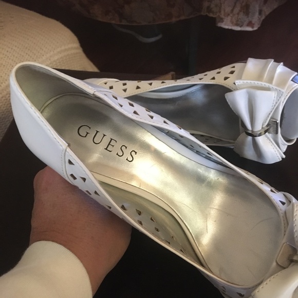 Women’s guess open toe pump heels - Picture 7 of 7
